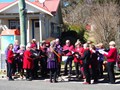 ...serenaded by Lithgow Valley Bell Choir...