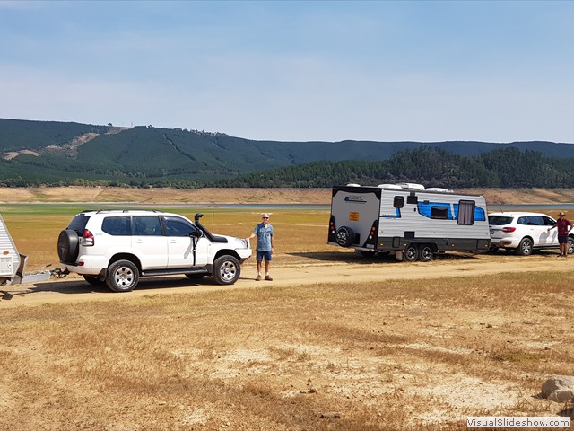 Posing at Blowering Reservoir