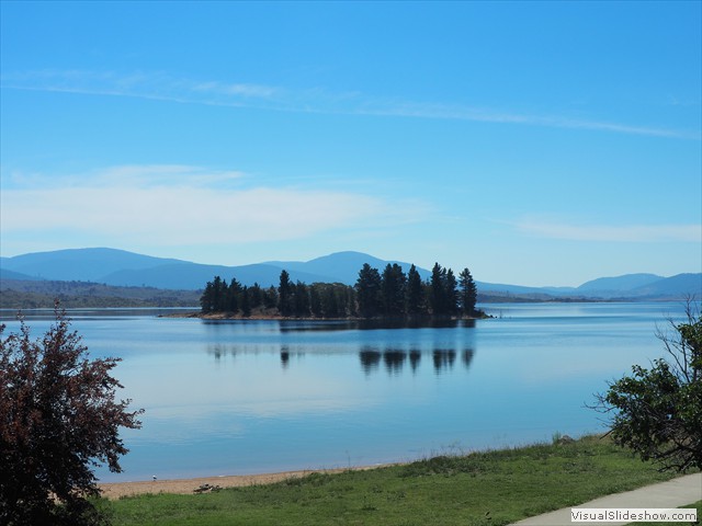 Twilight by the lake