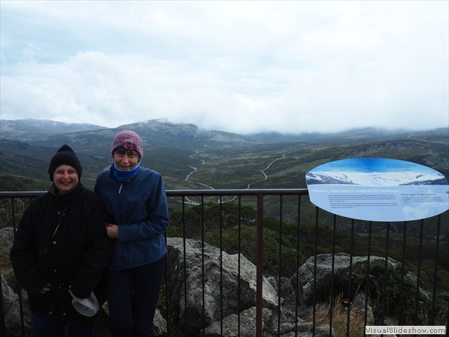 -4 deg at the top from Charlotte Pass Village